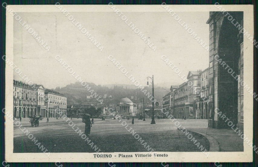 Torino Città Piazza Vittorio Veneto cartolina MZ5915 – fronte