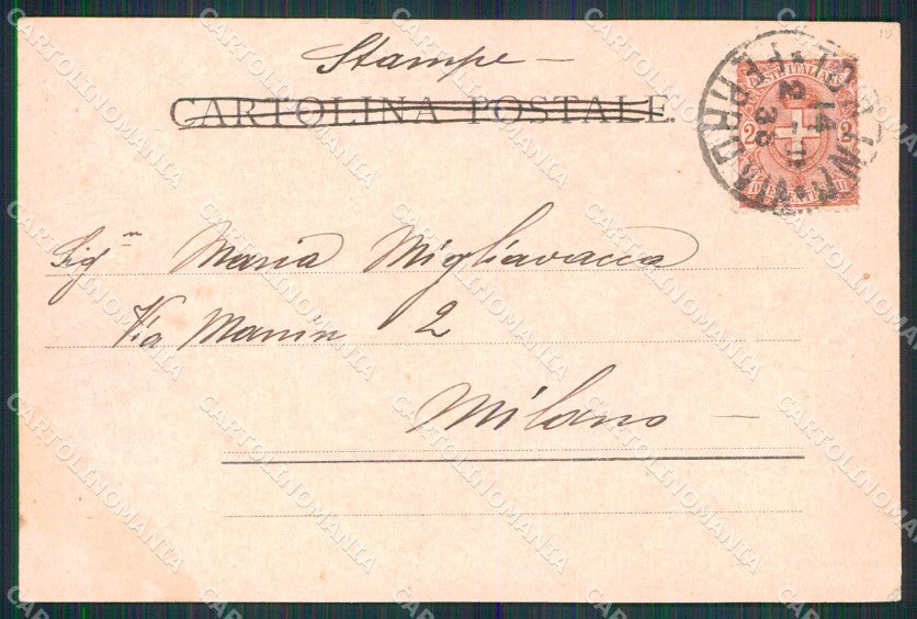 Torino Città Corso Vittorio Emanuele Rommler 8434 cartolina MZ5954 – retro