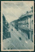 Torino Città Via Cernaia da Piazza Solferino Tram ABRASA cartolina MZ5961 – fronte