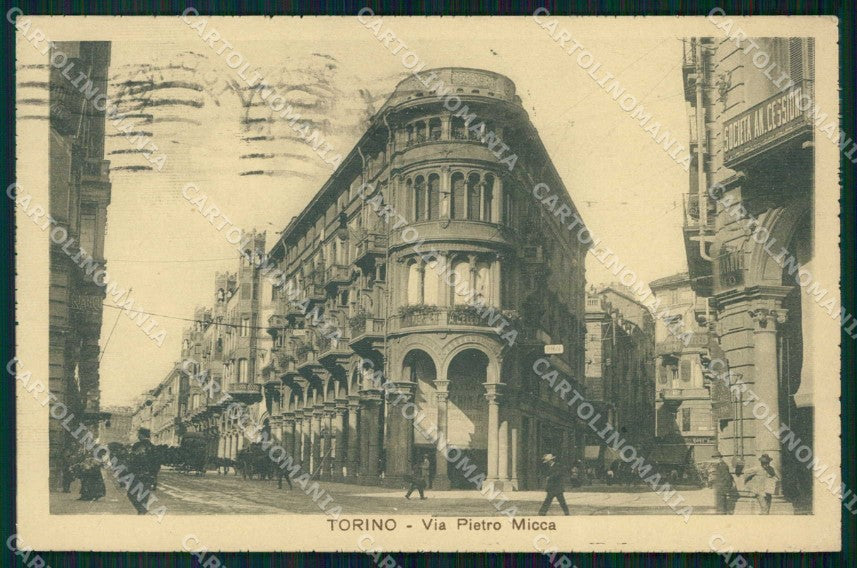 Torino Città Via Pietro Micca cartolina MZ5980 – fronte