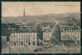 Torino Città Via Po Tram Via della Zecca Brunner 12449 cartolina MZ6001 – fronte