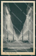 Torino Città Via Roma di Notte cartolina MZ6022 – fronte