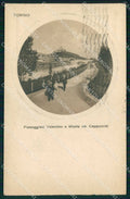 Torino Città Passeggiata Valentino Monte dei Cappuccini cartolina MZ6027 – fronte
