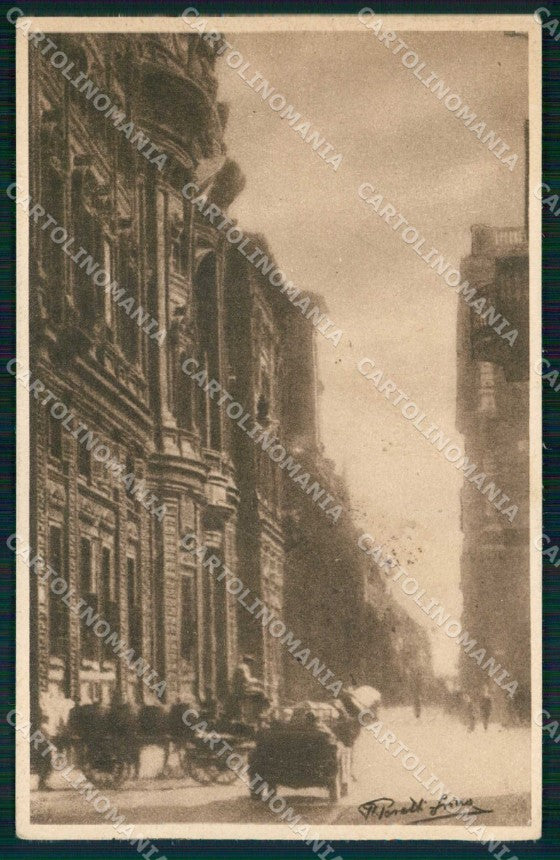 Torino Città Palazzo Carignano Fascismo cartolina MZ6041 – fronte