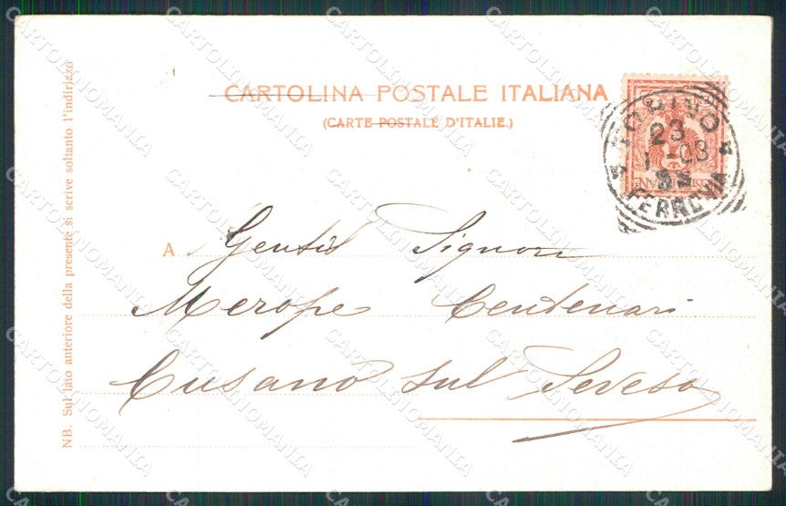 Torino Città Istituto Nazionale Figlie Militari Trenkler 13273 cartolina MZ6047 – retro