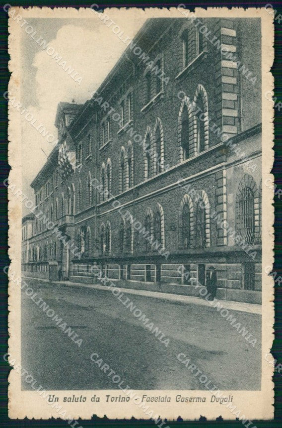 Torino Città Saluto da Facciata Caserma Dogali cartolina MZ6068 – fronte