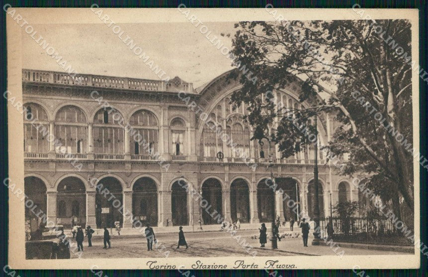 Torino Città Stazione Porta Nuova cartolina MZ6078 – fronte