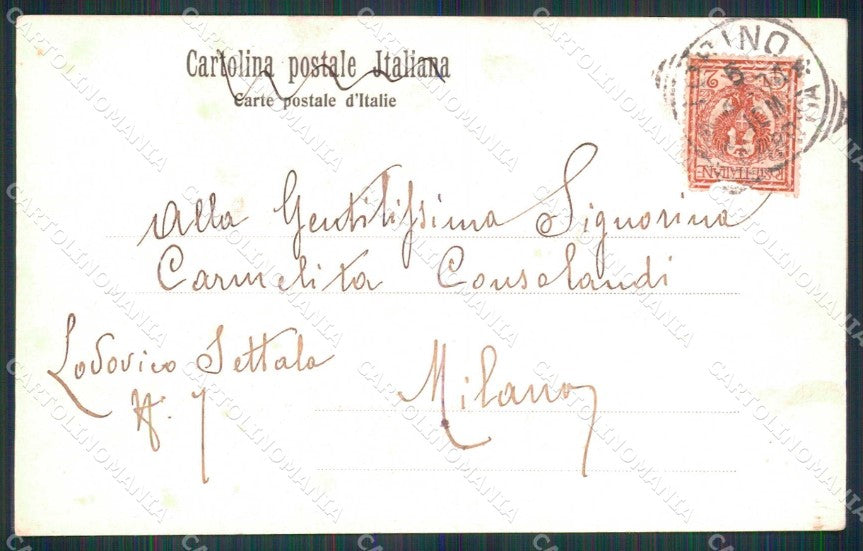 Torino Città Facciata Stazione Centrale cartolina MZ6080 – retro