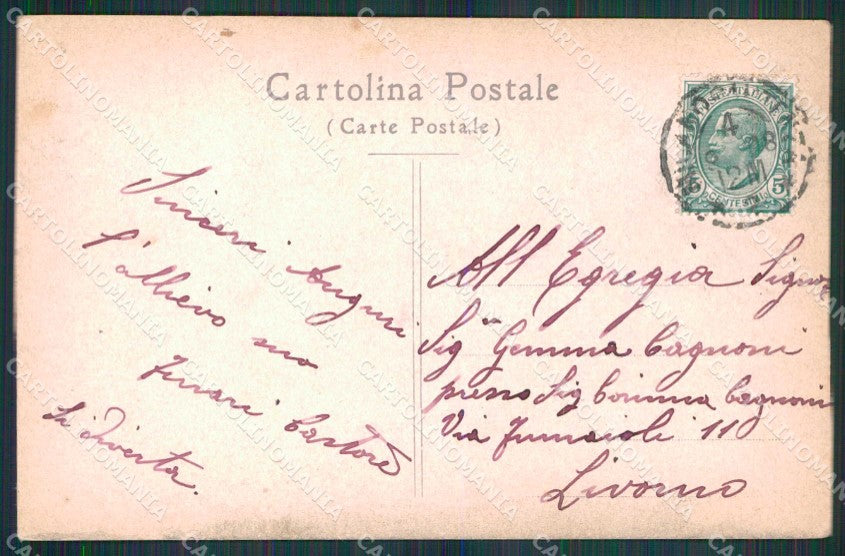 Torino Città Fiume Po Barca Castello Medioevale cartolina MZ6112 – retro