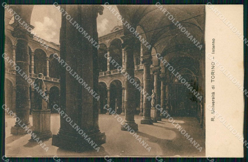 Torino Città Università Interno cartolina MZ6114 – fronte