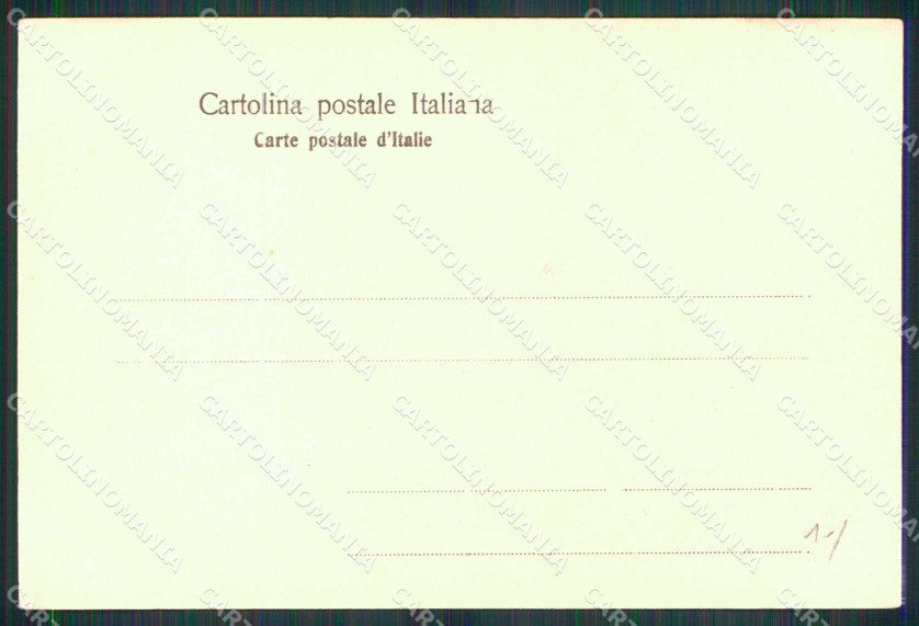 Torino Città Nuovo Ponte sul Po Dedicato a Umberto I cartolina MZ6131 – retro