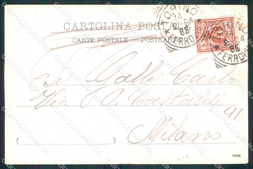 Torino Città Fiume Po STRAPPINO cartolina MZ6138 – retro