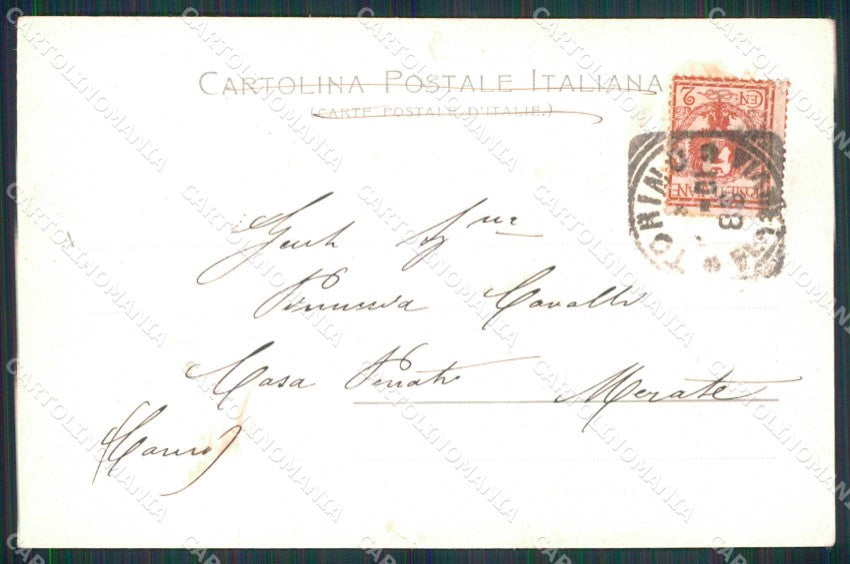 Torino Città Fiume Po Stengel 11408 Barche cartolina MZ6139 – retro