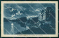 Torino Città Riva Po Castel del Valentino Notturno cartolina MZ6165 – fronte