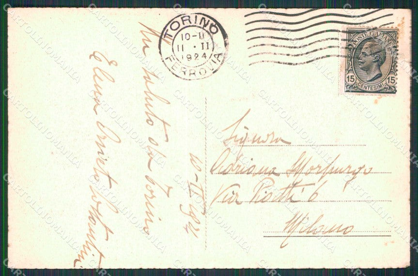 Torino Città Monte dei Cappuccini cartolina MZ6176 – retro