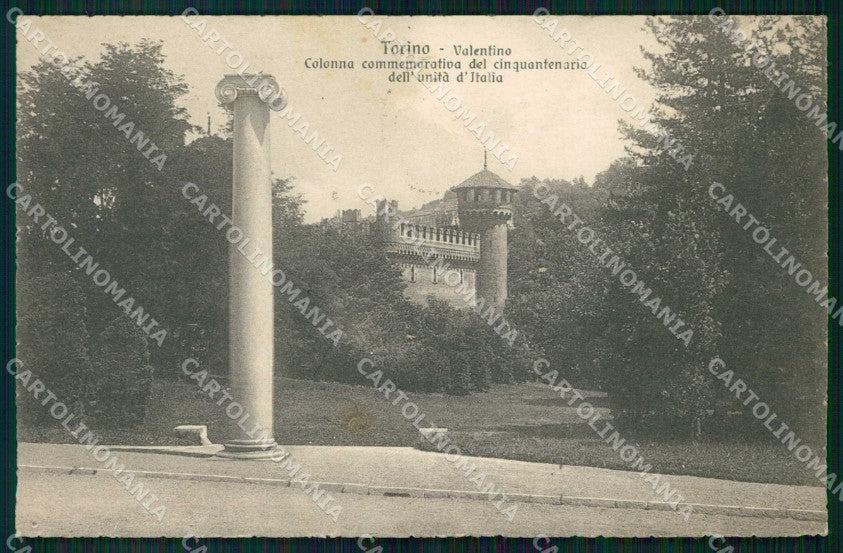 Torino Città Colonna Commemorativa Unità Italia Brunner 23901 cartolina MZ6186 – fronte