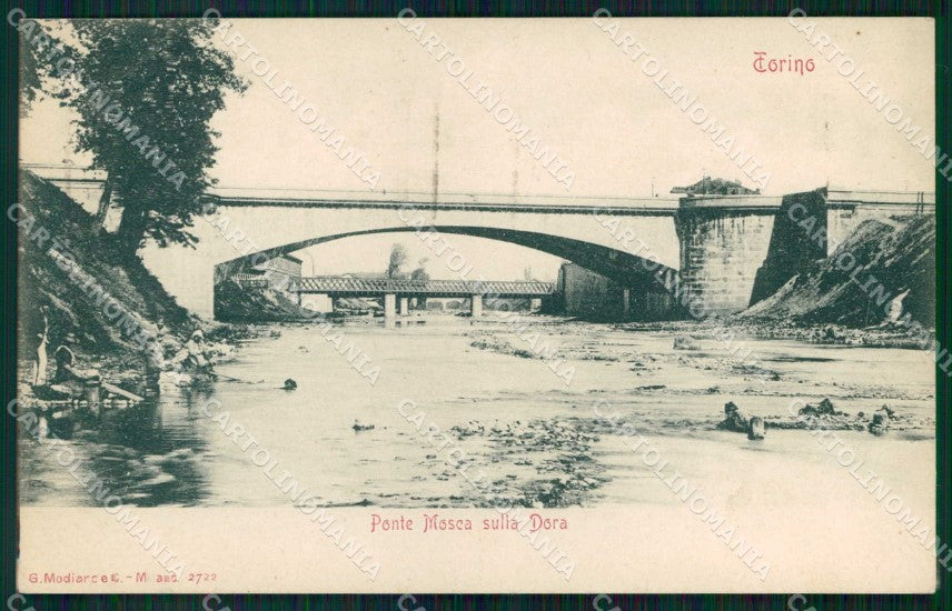 Torino Città Ponte Mosca sulla Dora Modiano 2722 cartolina MZ6196 – fronte