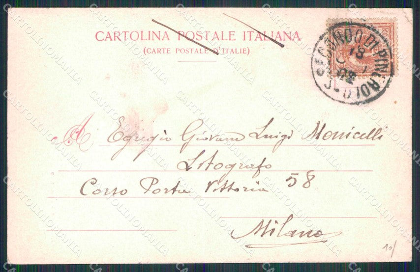 Torino Città Giardino Palazzo Reale Modiano 2909 cartolina MZ6208 – retro