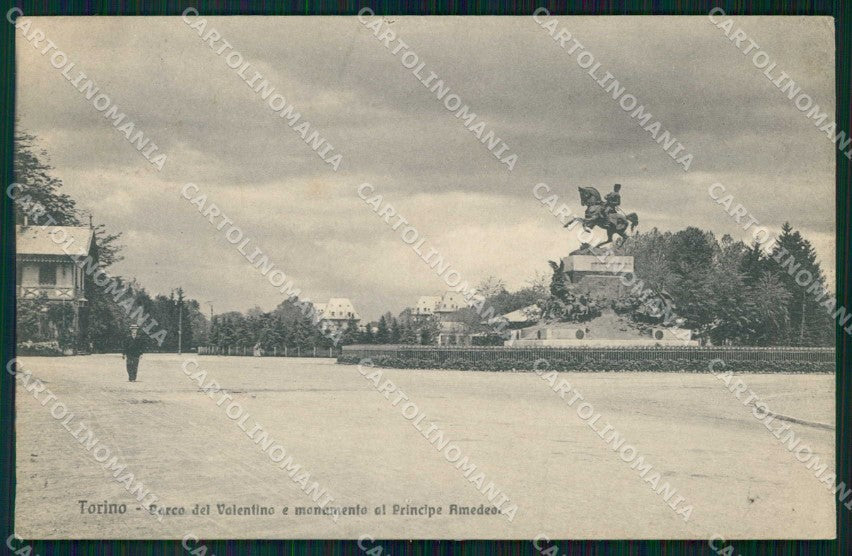 Torino Città Parco Valentino Principe Amedeo Brunner 4547 cartolina MZ6219 – fronte