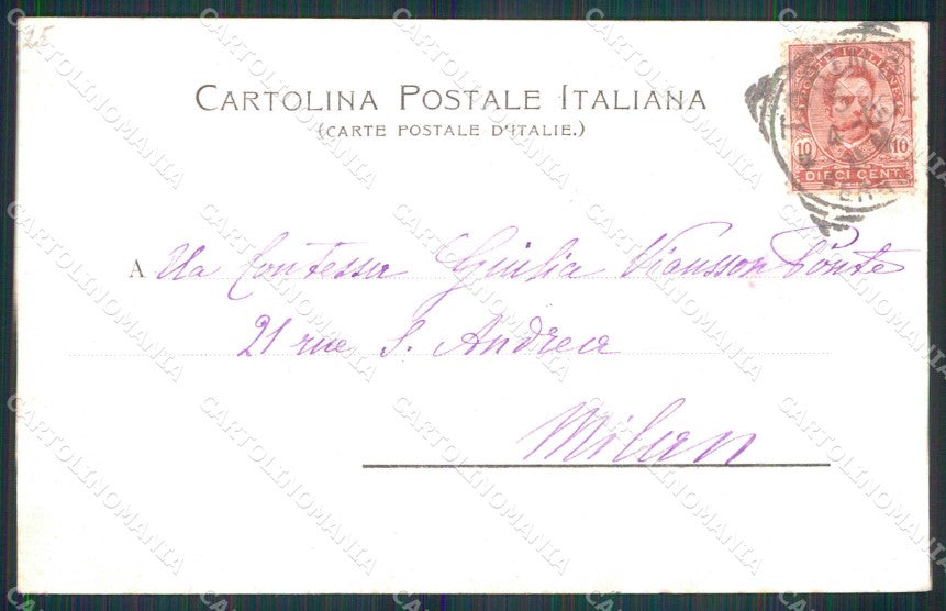 Torino Città Monumento Vittorio Emanuele Stengel 11639 cartolina MZ6224 – retro