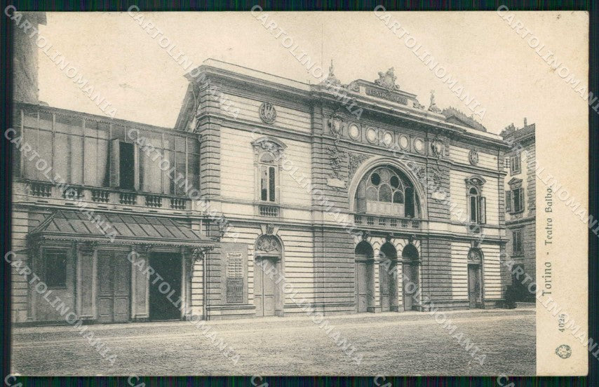 Torino Città Teatro Balbo Brunner 4625 cartolina MZ6234 – fronte