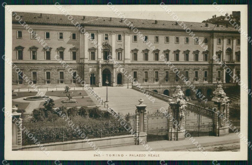Torino Città Palazzo Reale cartolina MZ6237 – fronte