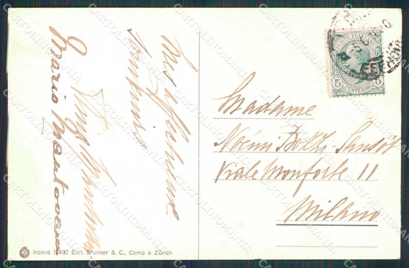Torino Città Giro in Barca sul Fiume Brunner 12402 cartolina MZ6251 – retro