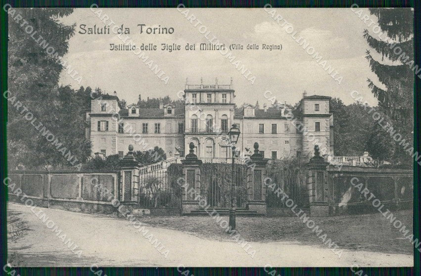 Torino Città Saluti da Istituto Figlie Militari cartolina MZ6253 – fronte