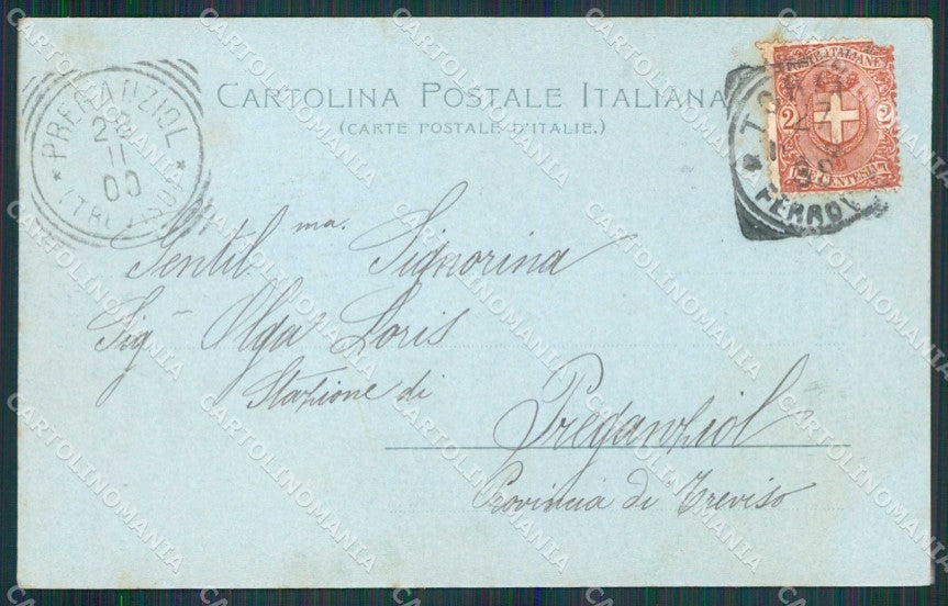 Torino Città Gran Madre di Dio Chiaro di Luna Stengel 11413 cartolina MZ6255 – retro