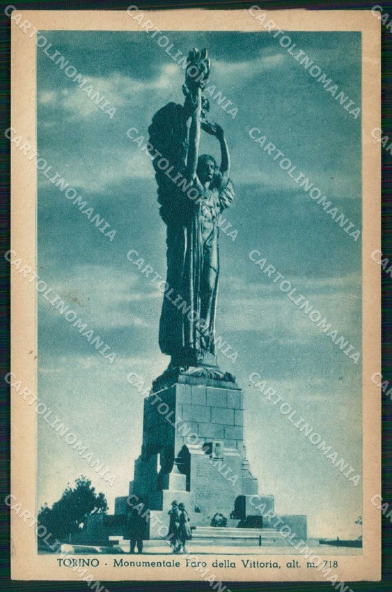 Torino Città Faro Monumentale della Vittoria cartolina MZ6258 – fronte