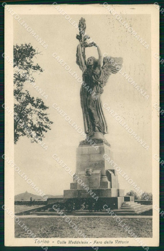 Torino Città Faro Monumentale della Vittoria Brunner 10 33 cartolina MZ6261 – fronte