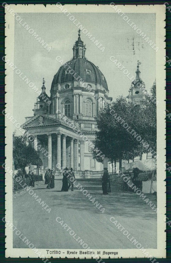 Torino Città Superga Reale Basilica cartolina MZ6269 – fronte