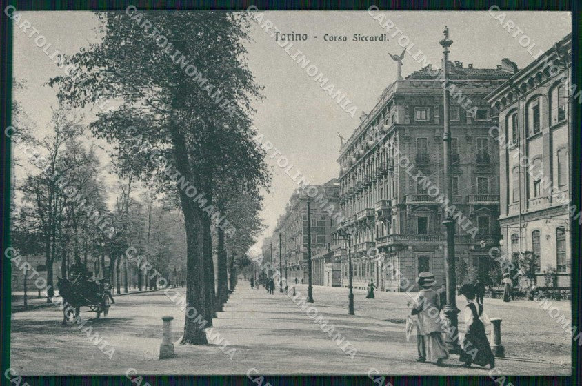 Torino Città Corso Siccardi Brunner 4762 cartolina MZ6300 – fronte