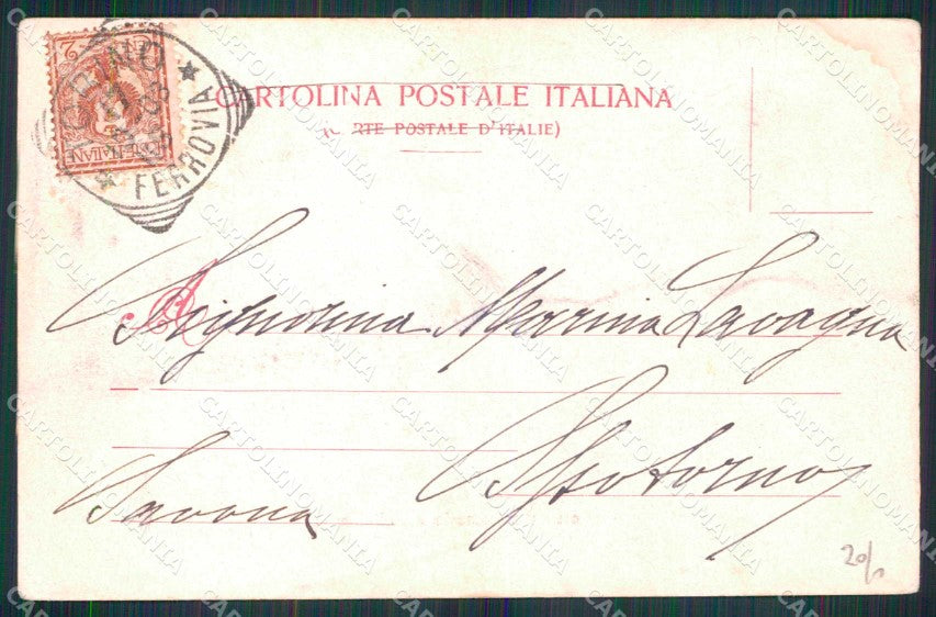 Torino Città Corso Monumento Vittorio Emanuele II Modiano 3726 cartolina MZ6316 – retro
