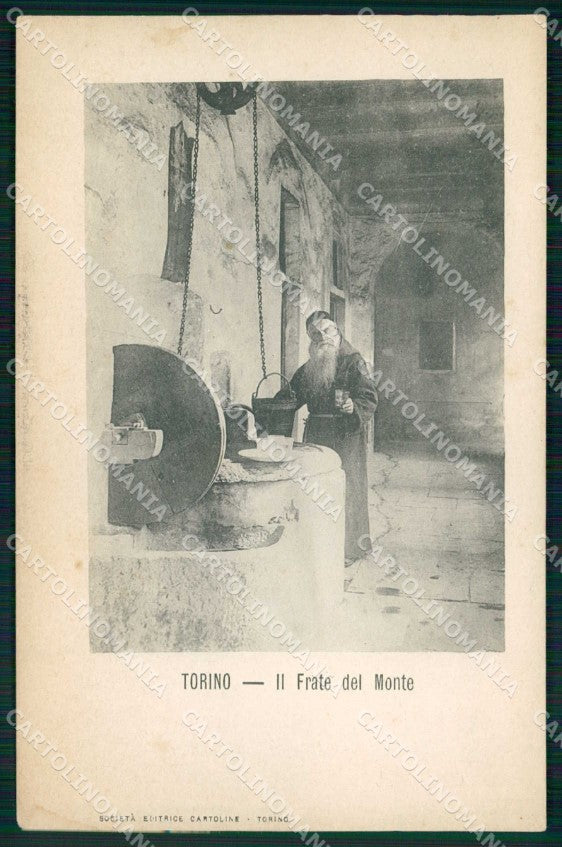 Torino Città Frate del Monte dei Cappuccini cartolina MZ6338 – fronte