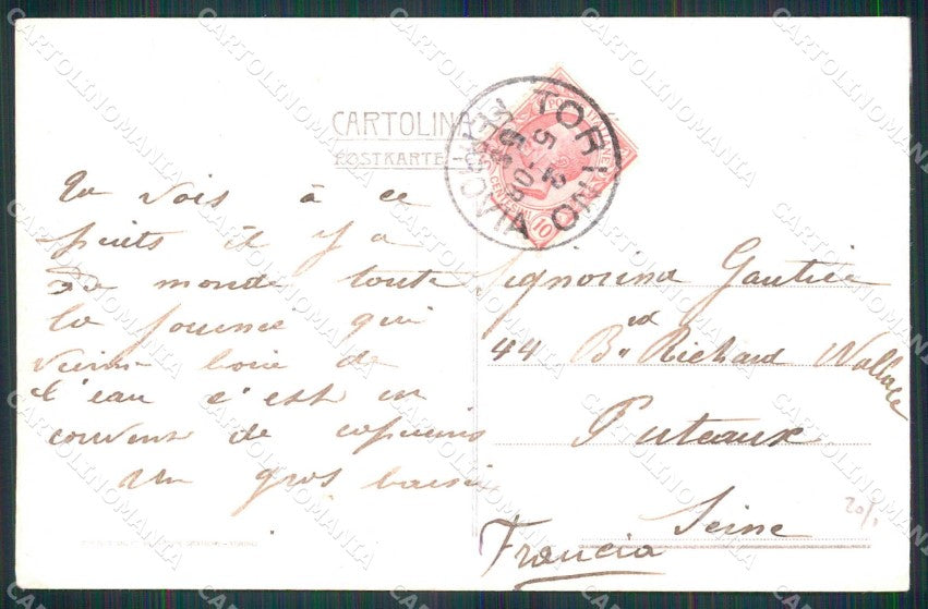 Torino Città Frate del Monte dei Cappuccini cartolina MZ6339 – retro