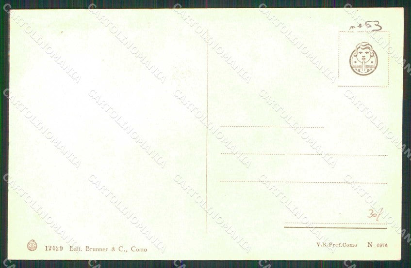 Torino Città Caserma della Cernaia Militari Brunner 12429 cartolina MZ6356 – retro