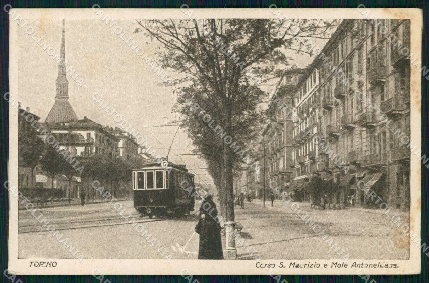 Torino Città Corso San Maurizio Tram Mole Antonelliana cartolina MZ6365 – fronte