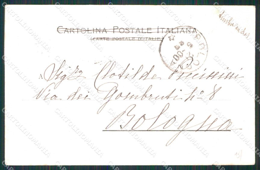 Torino Città Monumento Vittorio Emanuele Stengel 11639 cartolina MZ6366 – retro