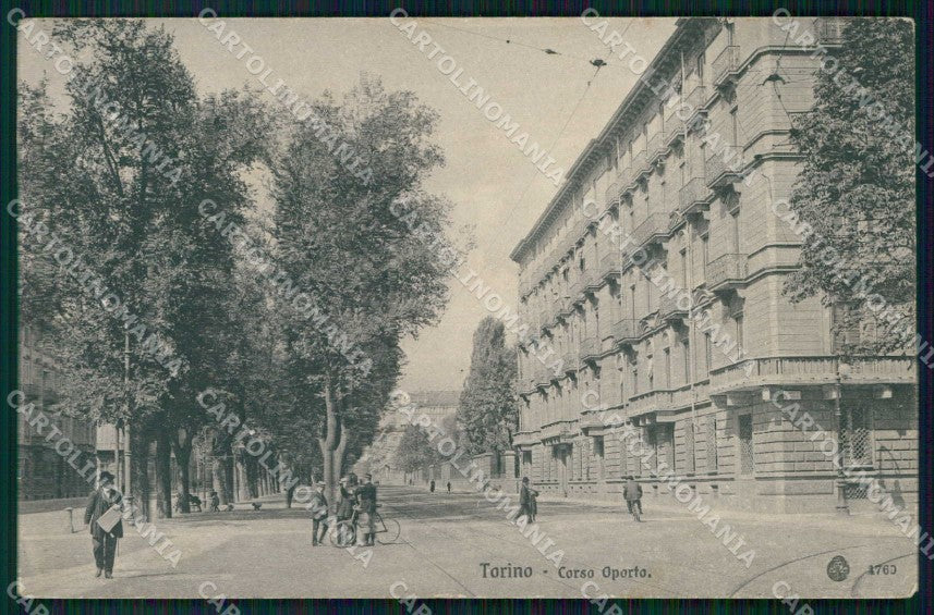 Torino Città Corso Oporto Brunner 4760 cartolina MZ6374 – fronte