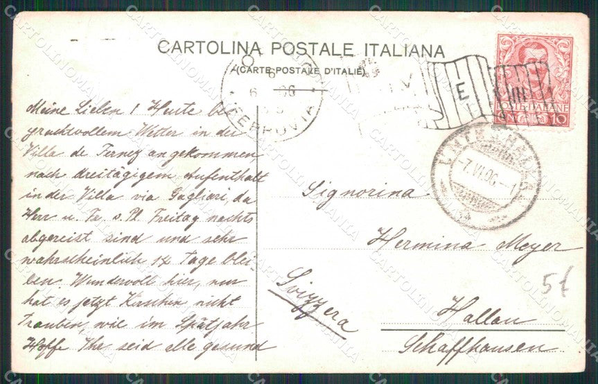Torino Città Corso Vittorio Emanuele II Monumento Modiano 3726 cartolina MZ6379 – retro