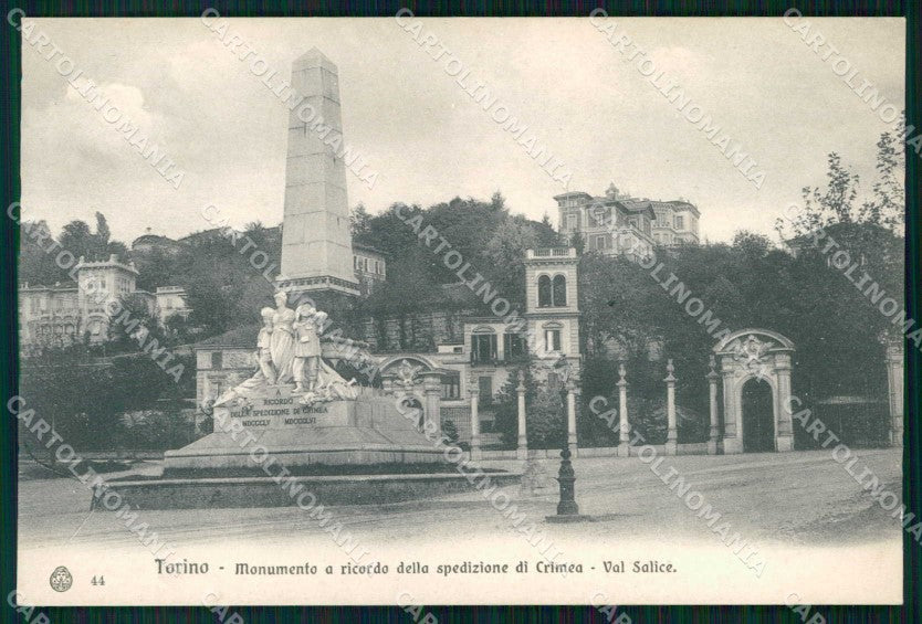 Torino Città Monumento Ricordo Spedizione Crimea Brunner 44 cartolina MZ6392 – fronte