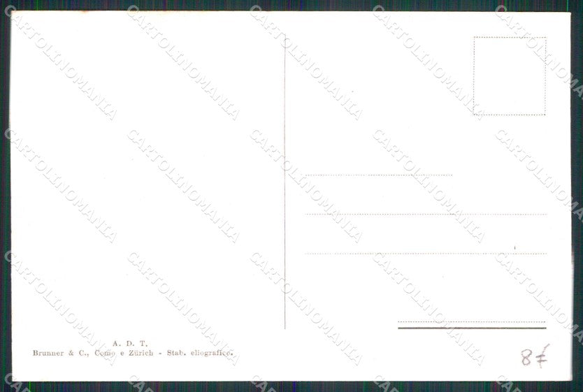 Torino Città Monumento Ricordo Spedizione Crimea Brunner 44 cartolina MZ6392 – retro