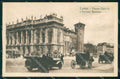 Torino Città Piazza Castello Tram Palazzo Madama Esperanto cartolina MZ6428 – fronte