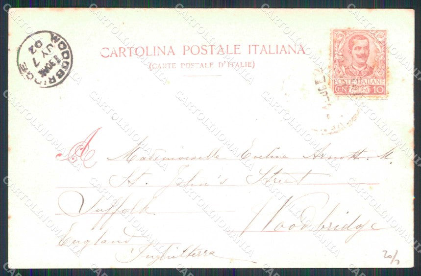 Torino Città Castello Valentino Parco Modiano 1171 cartolina MZ6454 – retro