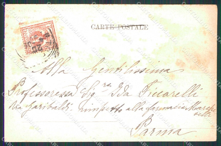 Torino Città Interno Galleria Subalpina cartolina MZ6458 – retro