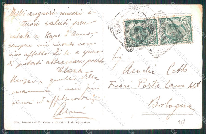 Torino Città Parco Michelotti Brunner 4594 cartolina MZ6465 – retro