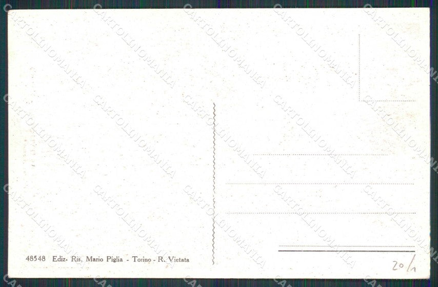 Torino Città Ingresso Caserma Regg Fanteria Divisionale cartolina MZ6469 – retro