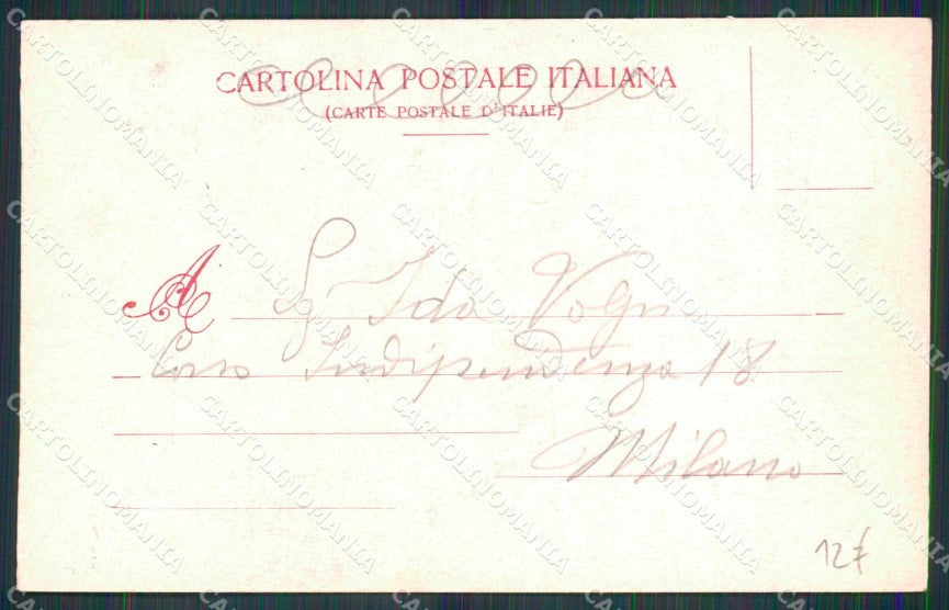 Torino Città Ingresso Principale Regio Arsenale Modiano 4189 cartolina MZ6474 – retro