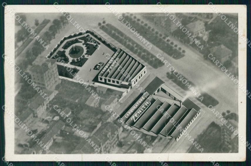 Torino Città Stabilimento Carburatore Zenith PIEGHE Foto cartolina MZ6479 – fronte